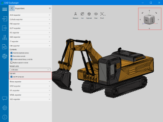 3D XML and Solid Edge, broader versions coverage for CATIA, JT, Parasolid, and SOLIDWORKS mesh colors in CAD Exchanger GUI 3.10