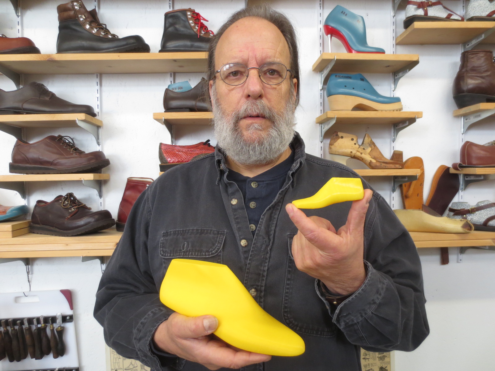 3D printed shoe craftsman