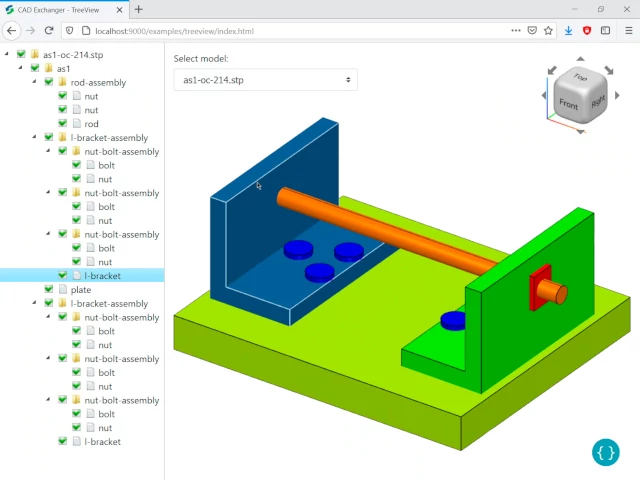 Building 3D web applications with CAD Exchanger Web Toolkit