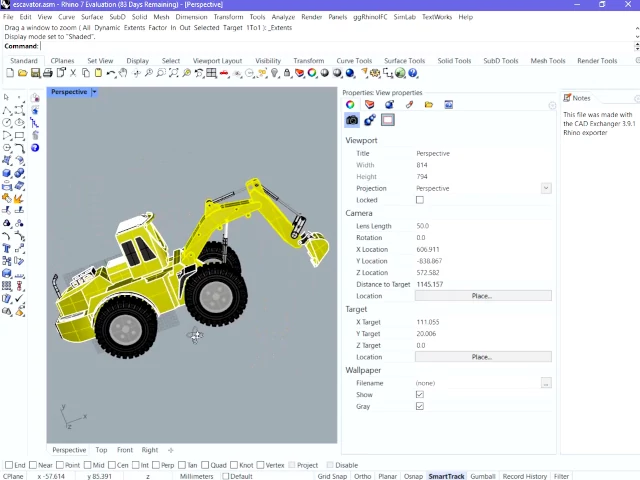 How to import 3D CAD models into Rhino?