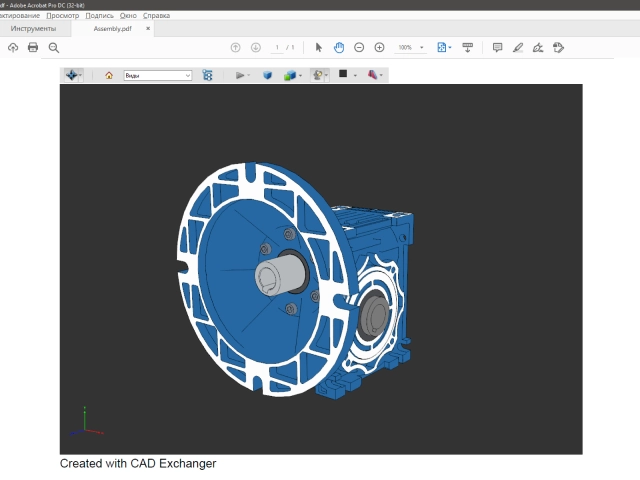 CAD Exchanger 3.10.2 with U3D and 3D PDF export and a special treat for Python-based apps