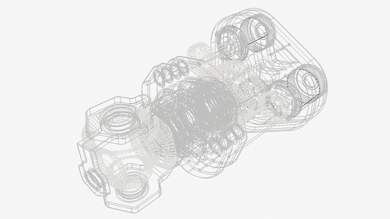 Wireframe representation