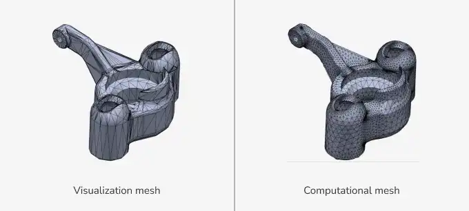 CAD Exchanger Advanced Meshers generates high-quality surface and volume computational meshes