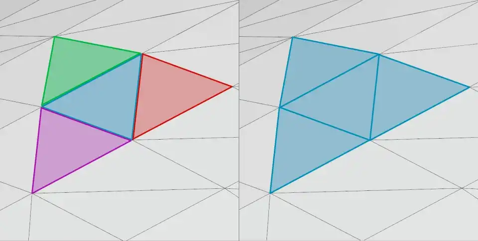 STL mesh stitching in CAD Exchanger 3.9.2