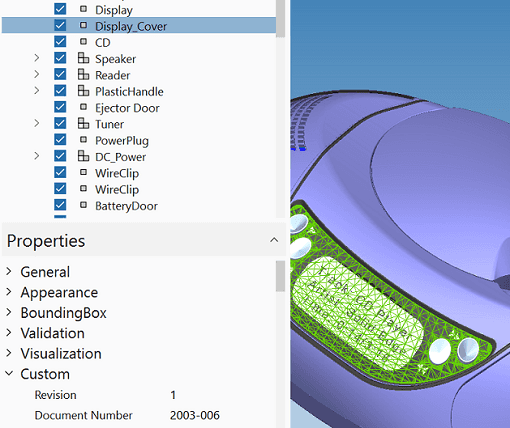 User-defined properties