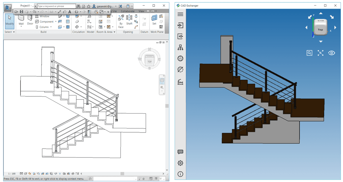 Fig. 2. From SolidWorks To Revit