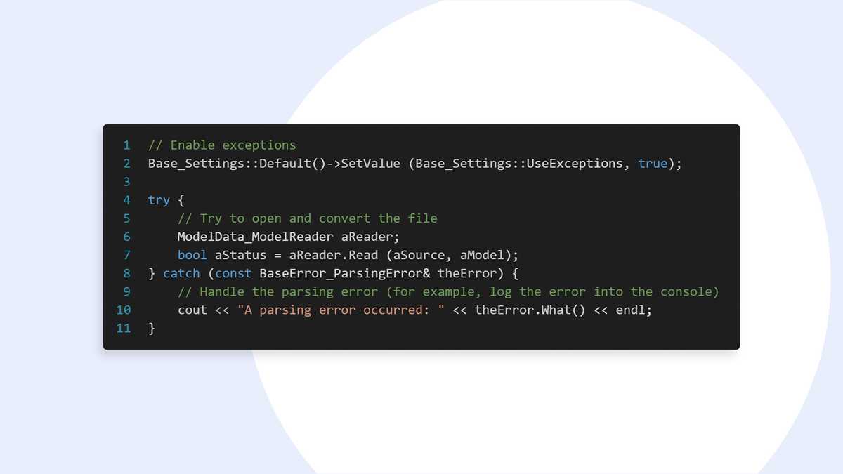 Enhanced error handling for IFC and STEP imports