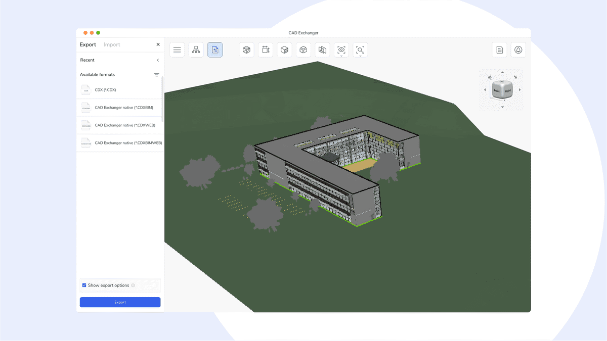 CAD Exchanger native formats