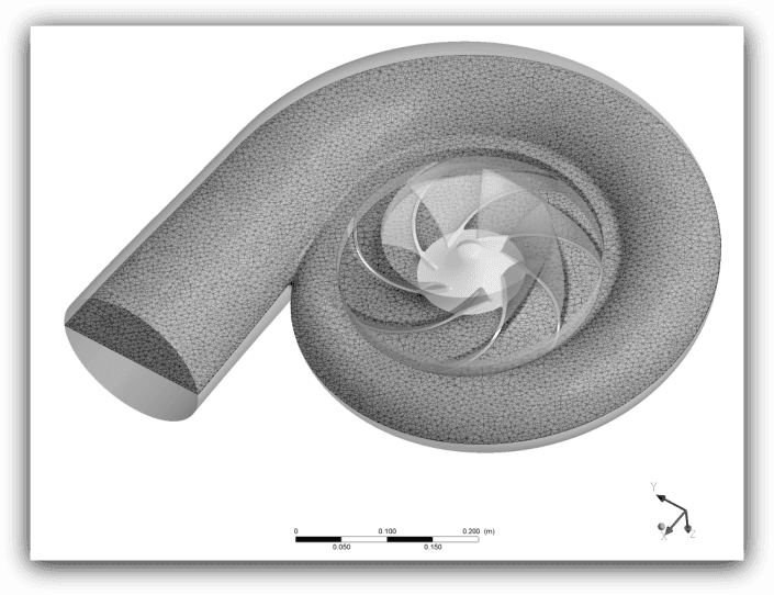3D Turbine Model