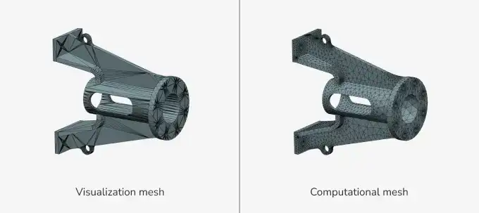 CAD Exchanger Advanced Meshers generates high-quality surface and volume computational meshes