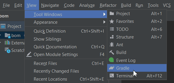 Gradle building system for Java