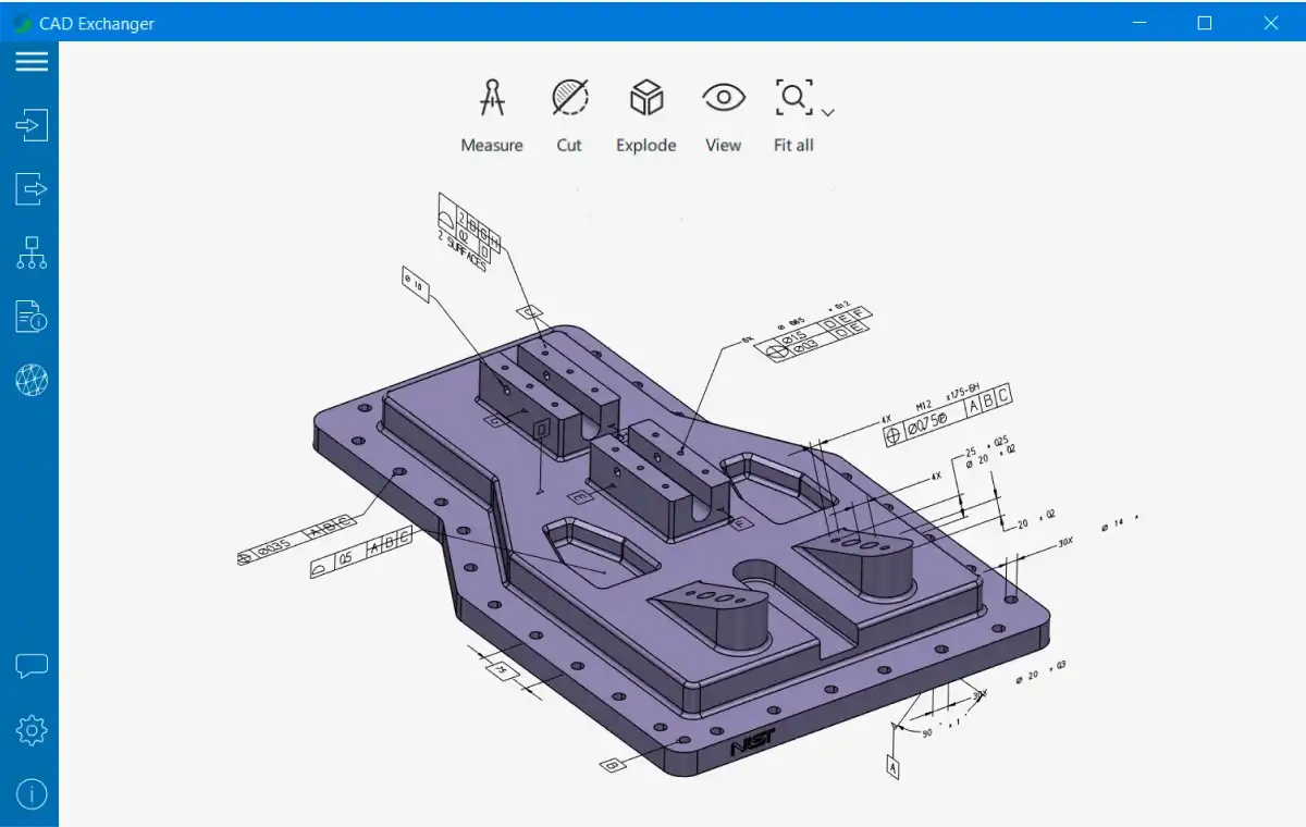 Fig. 4. Example of a 3D model containing PMI