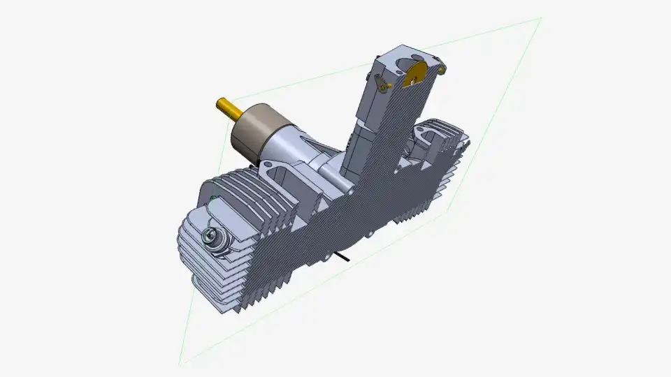 Section view in CAD Exchanger