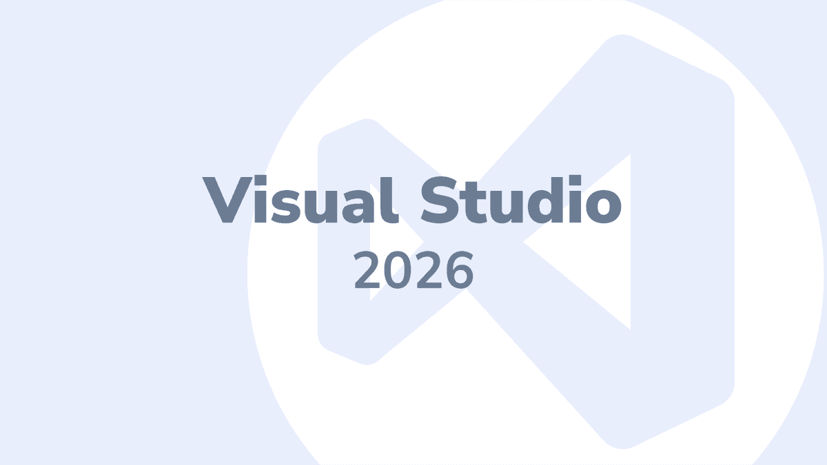 Microsoft Visual Studio 2026 support