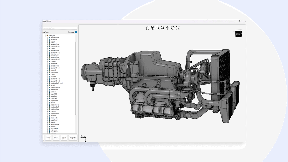 Export integration with Eyeshot